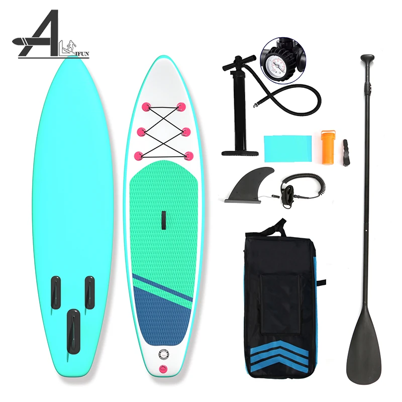 

ALIFUN 2024 new 32" Extra Wide Paddle Board for Better Balance, Inflatable Stand Up Paddle Board with Premium SUP Accessories