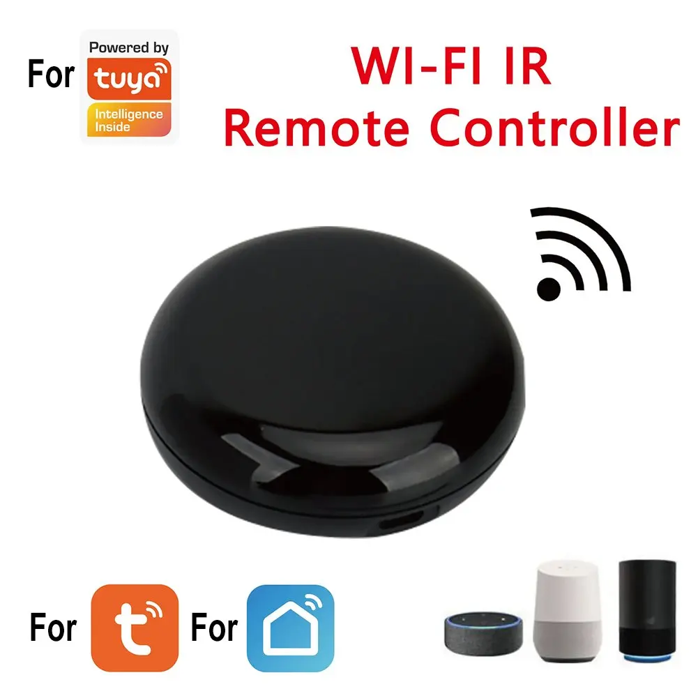 WiFi Smart IR Remote Controller Smart Home Infrared Universal Remote Blaster For All Control AC TV DVD CD AUD SAT Accessories
WiFi Smart IR Remote Controller Smart Home Infrared Universal Remote Blaster For All Control AC TV DVD CD AUD SAT Accessories