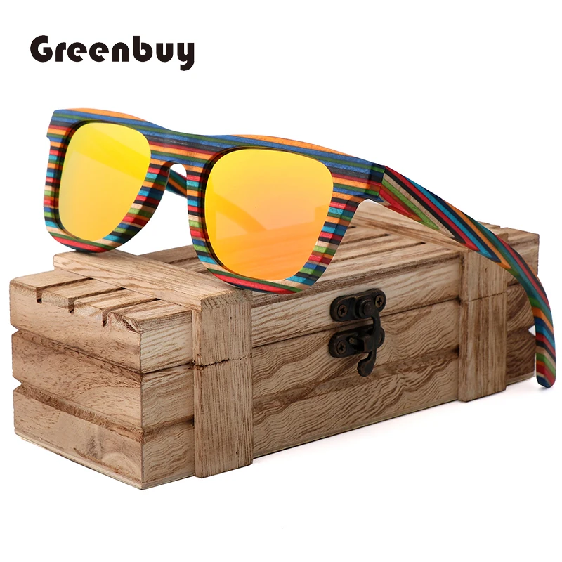 Natural Colorful Wood Women Sunglasses Polarized Glasses Man UV400 High Quality Design Luxury Fashionbale Vintage Style Trending
Natural Colorful Wood Women Sunglasses Polarized Glasses Man UV400 High Quality Design Luxury Fashionbale Vintage Style Trending