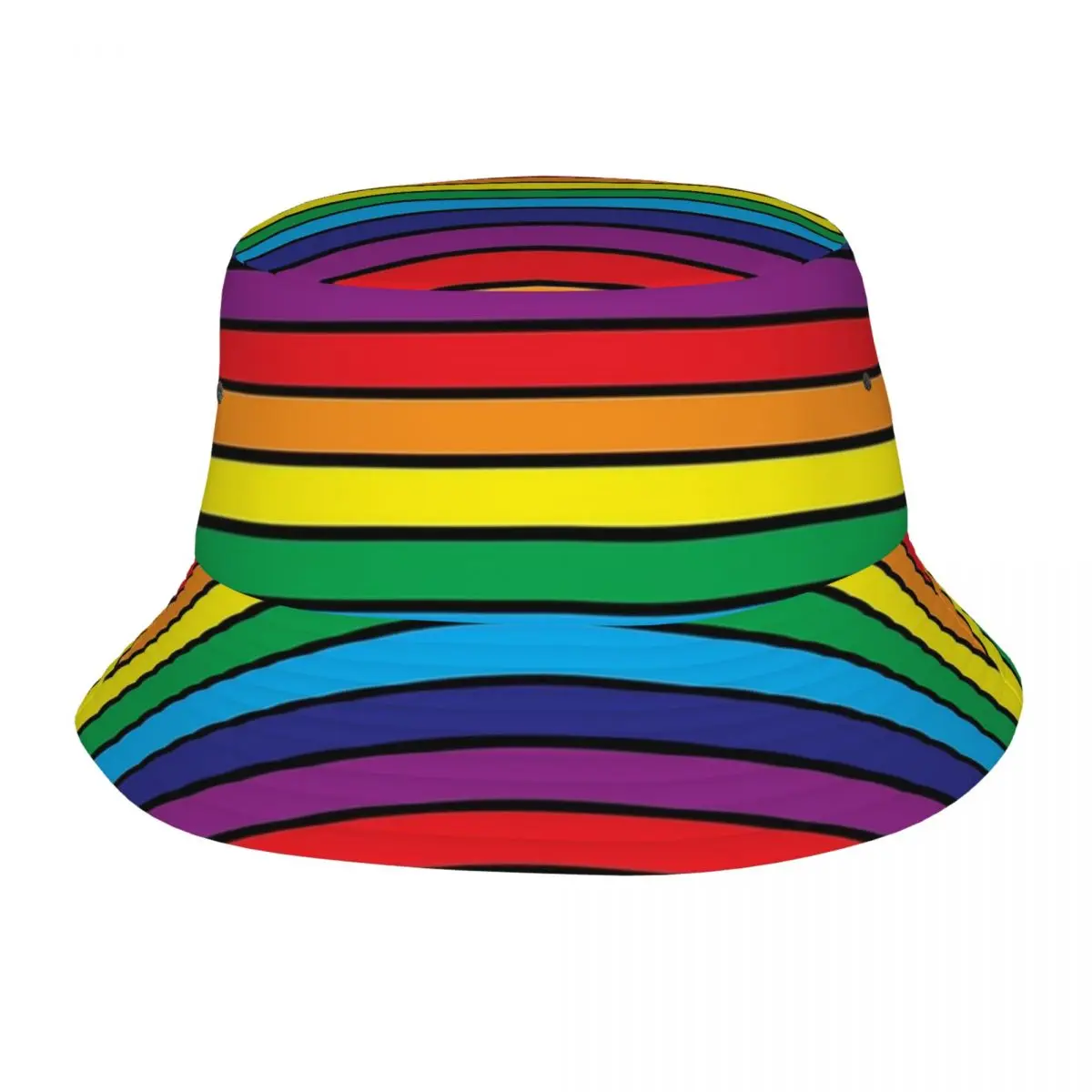Панама в радужную полоску для детей, детская шапка, в стиле хип-хоп, шляпа для рыбалки, летняя Кепка унисекс 
Панама в радужную полоску для детей, детская шапка, в стиле хип-хоп, шляпа для рыбалки, летняя Кепка унисекс