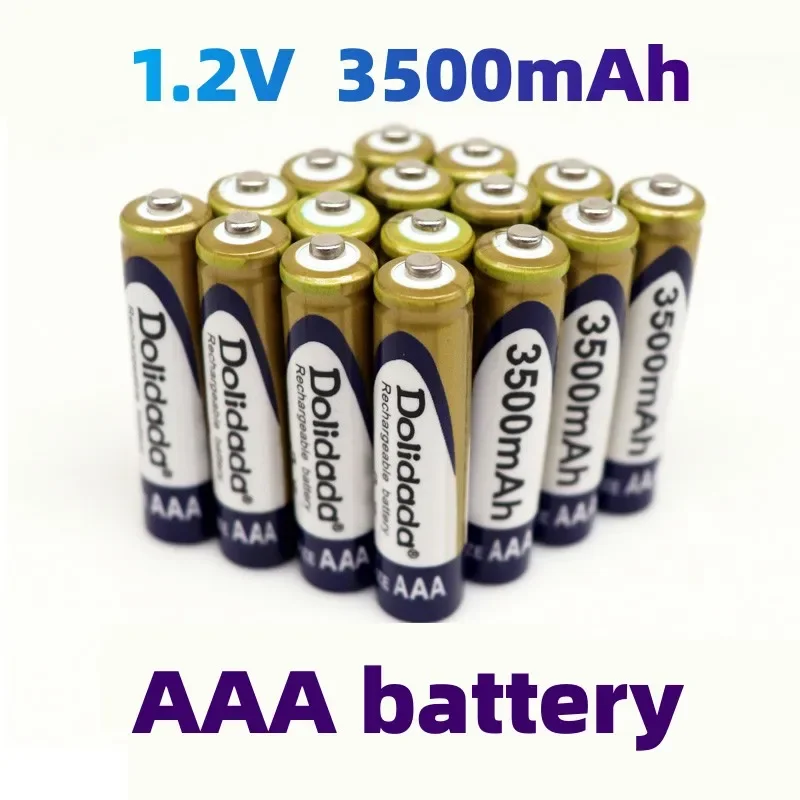 1.2V AAA battery 3500mAh Ni-MH Rechargeable aa Battery For CD/MP3 players, torches, remote controls
1.2V AAA battery 3500mAh Ni-MH Rechargeable aa Battery For CD/MP3 players, torches, remote controls