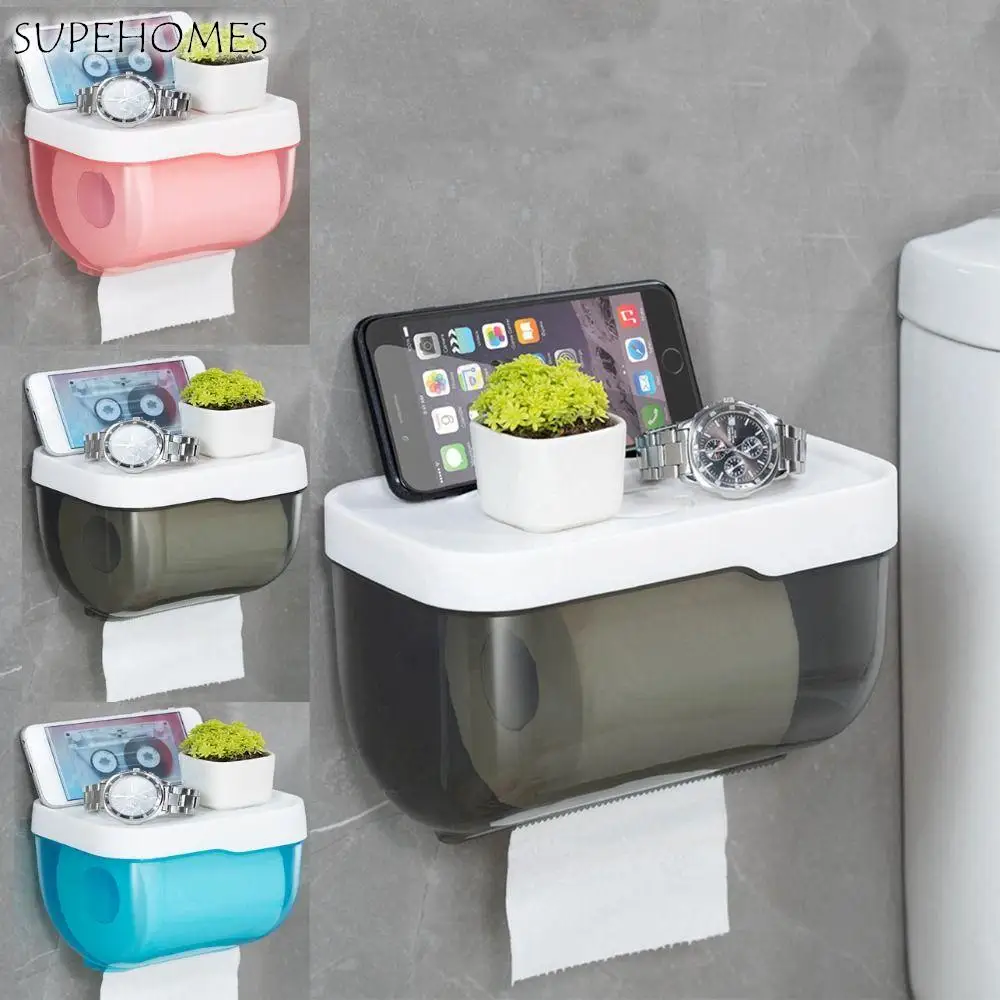 Plastic Self-adhesive Punch-Free Wall Mounted Bathroom Supplies Storage Box Toilet Paper Holder Tissue Box Tissue Holder
Plastic Self-adhesive Punch-Free Wall Mounted Bathroom Supplies Storage Box Toilet Paper Holder Tissue Box Tissue Holder