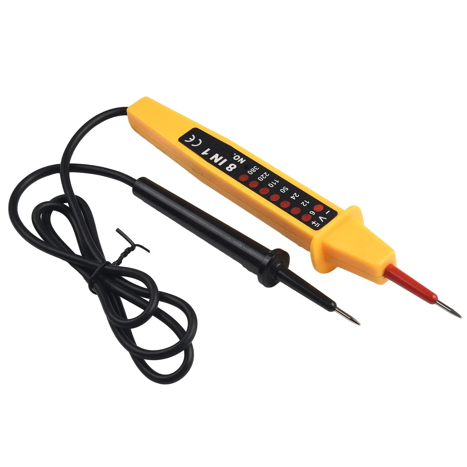 8 In1 Voltage Tester Voltage Tester 148x17x26mm Dimensions Display Elements Material Metal 110-220-380VAC Replacement Part
8 In1 Voltage Tester Voltage Tester 148x17x26mm Dimensions Display Elements Material Metal 110-220-380VAC Replacement Part