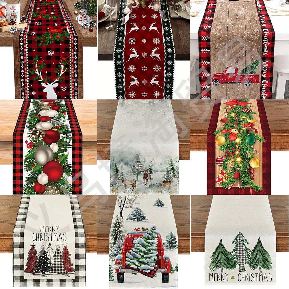 Linen Table Flag Christmas Home Restaurant Living Room Dining Table Indoor and Outdoor Holiday Decoration Table Cloth
Linen Table Flag Christmas Home Restaurant Living Room Dining Table Indoor and Outdoor Holiday Decoration Table Cloth