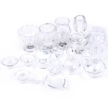 17Pcs/Set Mini Transparent DIY Pretend Play Kitchenware Toy Drink Cups Dish Plate Tableware Miniatures
17Pcs/Set Mini Transparent DIY Pretend Play Kitchenware Toy Drink Cups Dish Plate Tableware Miniatures
