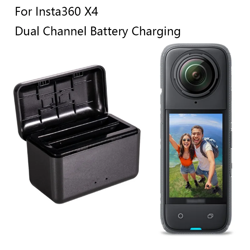 Зарядное устройство для Insta360 X4, Двухканальное зарядное устройство для Insta360 X4, Аксессуары для фотоаппаратов
Зарядное устройство для Insta360 X4, Двухканальное зарядное устройство для Insta360 X4, Аксессуары для фотоаппаратов