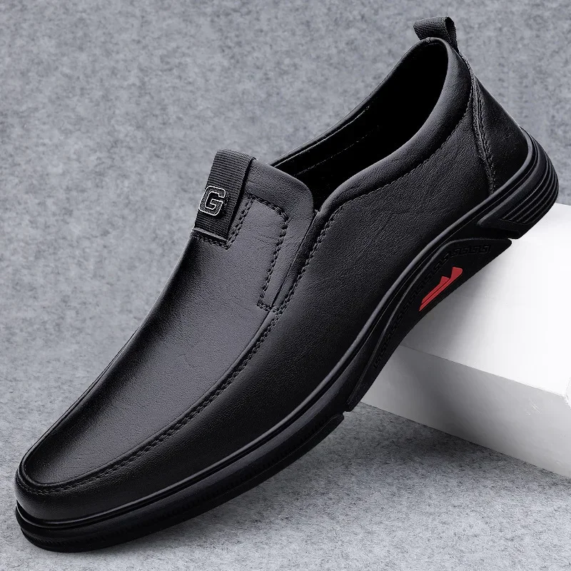 Moccasins Business Leather Shoes Men's Genuine Leather Business High-End Men's Shoes Soft Bottom Soft Leather
Moccasins Business Leather Shoes Men's Genuine Leather Business High-End Men's Shoes Soft Bottom Soft Leather