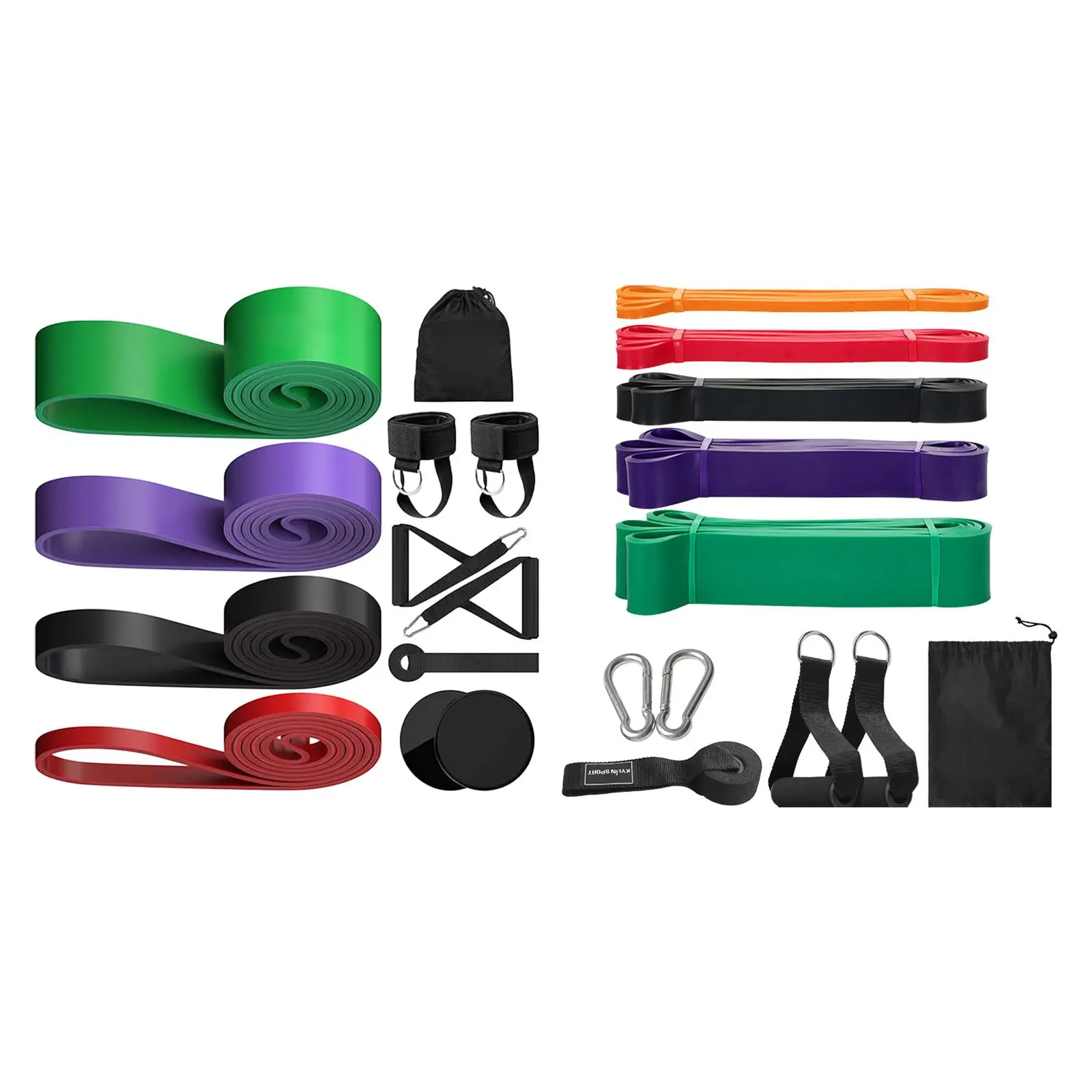 

Resistance Bands Set with Handles Pull up Assistance Band Exercise Loop Bands for Working Out Yoga Home Gym Muscle Training