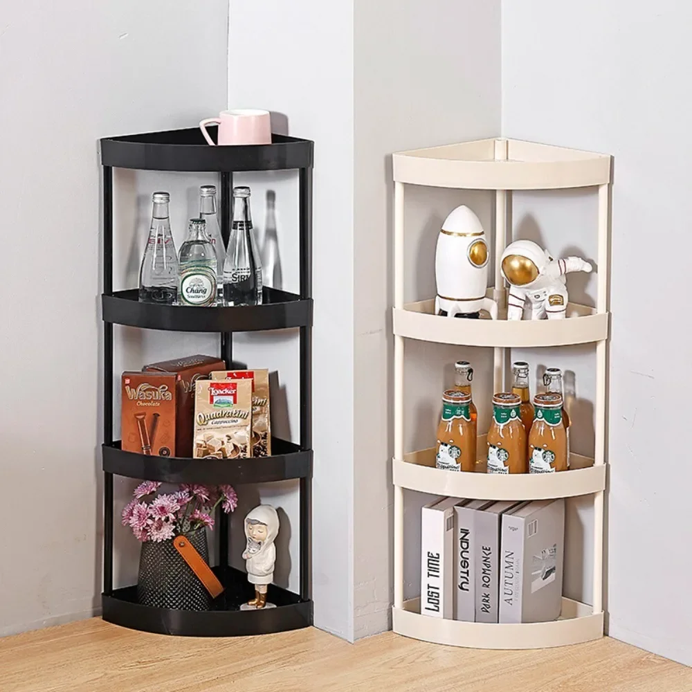 

Storage Cart Multifunctional High Capacity Save Space 2/4-Tier Storage Movable Floor-Standing Rolling Vertical Shelf for Kitchen