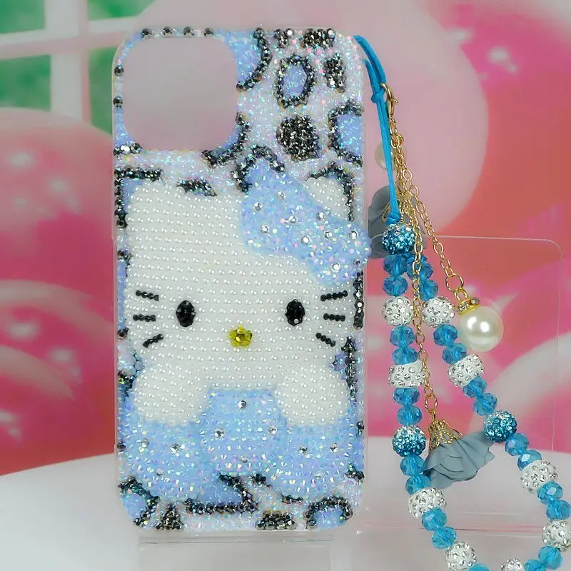 For iPhone 11 12 13 14 15 Pro Max Phone Case Handmade Jewelled Rhinestone Jelly Diamond Leopard Print Cute Hellokitty
For iPhone 11 12 13 14 15 Pro Max Phone Case Handmade Jewelled Rhinestone Jelly Diamond Leopard Print Cute Hellokitty
