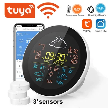 Tuya WiFi Intelligent Weather Clock