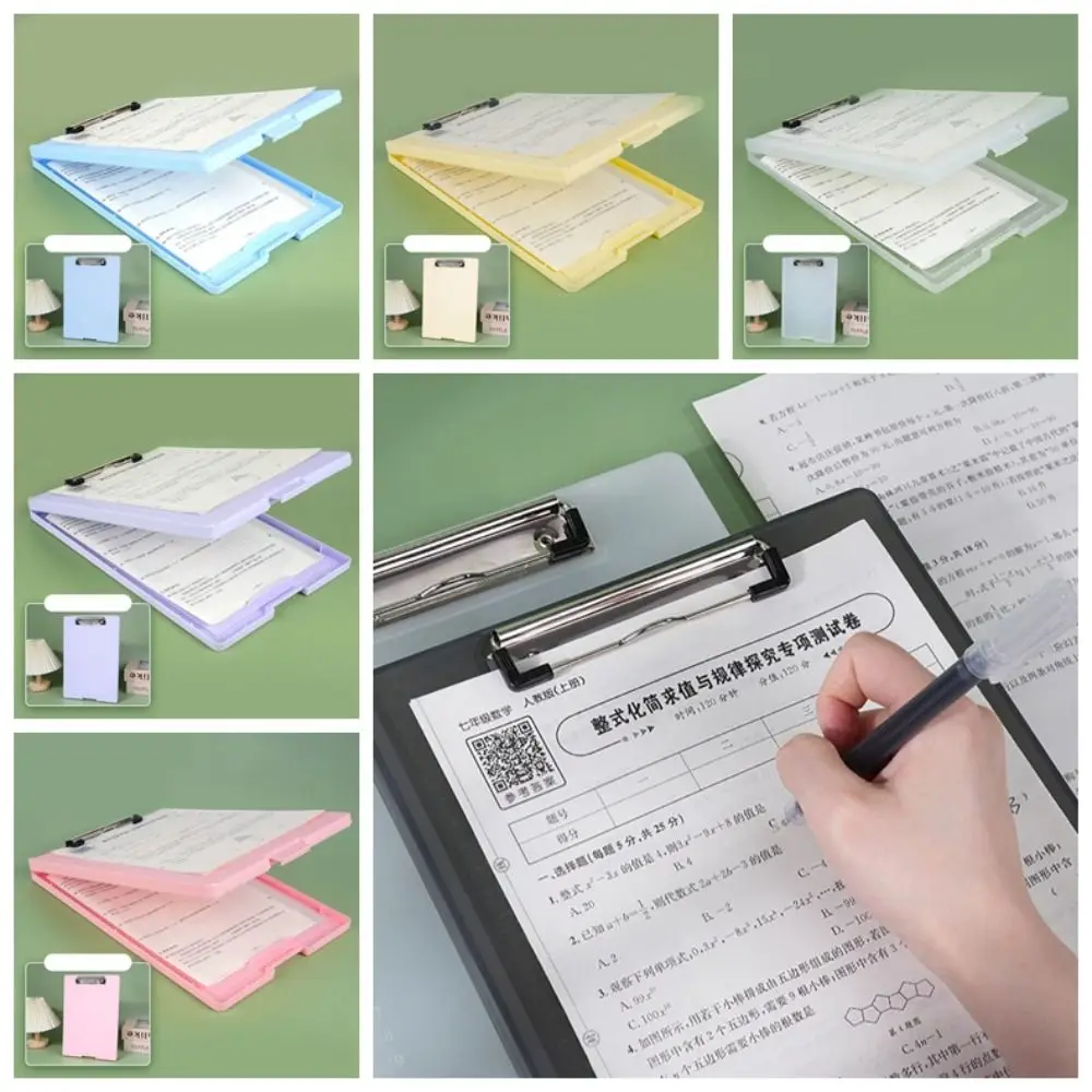File Storage A4 File Clipboard Box Case 6 Color Large Capacity Waterproof Writing Clipboard Plastic File Organizer Stationery
File Storage A4 File Clipboard Box Case 6 Color Large Capacity Waterproof Writing Clipboard Plastic File Organizer Stationery