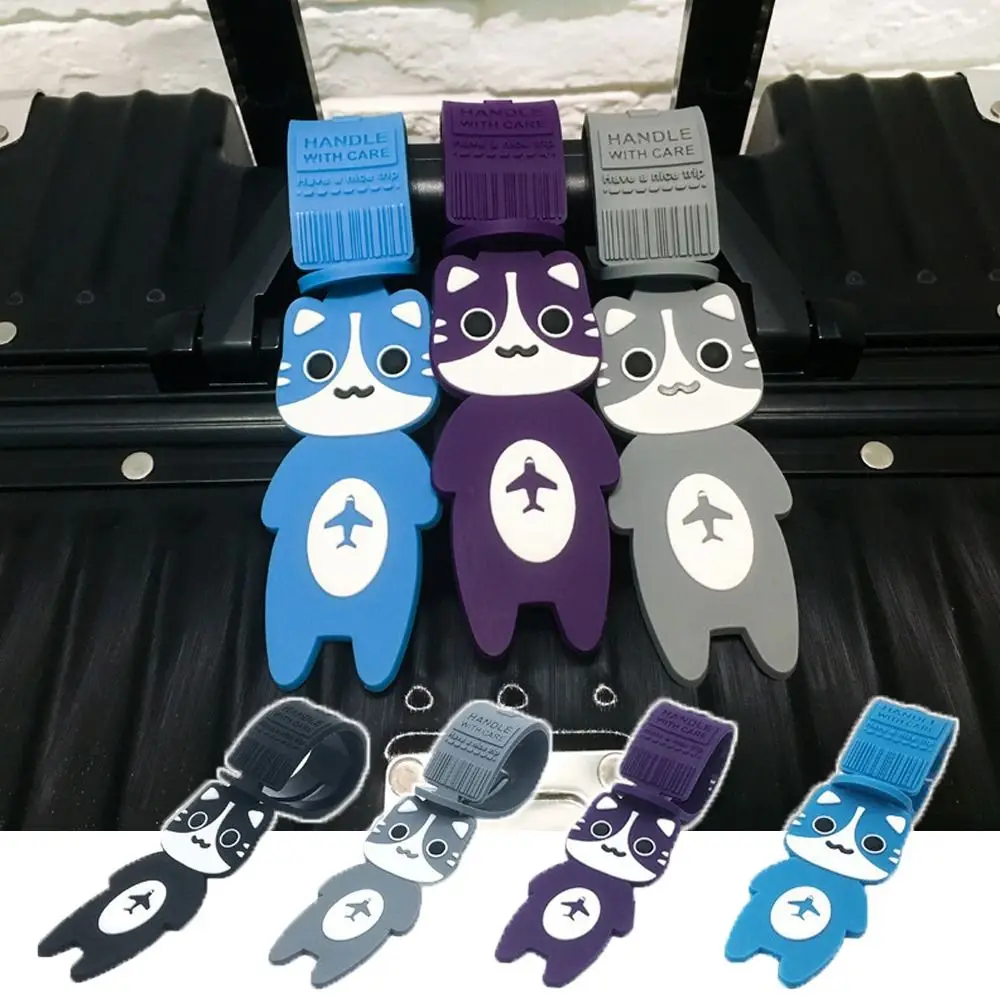 Cat Travel Luggage Tag Cute Handbag Label Letter Travel Accessories Baggage Name Tags Airplane Check-in Boarding Pass Travel
Cat Travel Luggage Tag Cute Handbag Label Letter Travel Accessories Baggage Name Tags Airplane Check-in Boarding Pass Travel