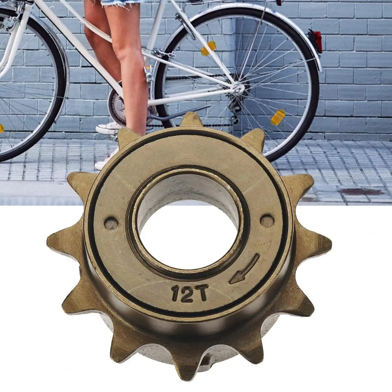 Freewheel High Hardness Steel Bike Freewheel Professional Single Speed 12T Exquisite Workmanship Bicycle Freewheel Cycling Parts
Freewheel High Hardness Steel Bike Freewheel Professional Single Speed 12T Exquisite Workmanship Bicycle Freewheel Cycling Parts