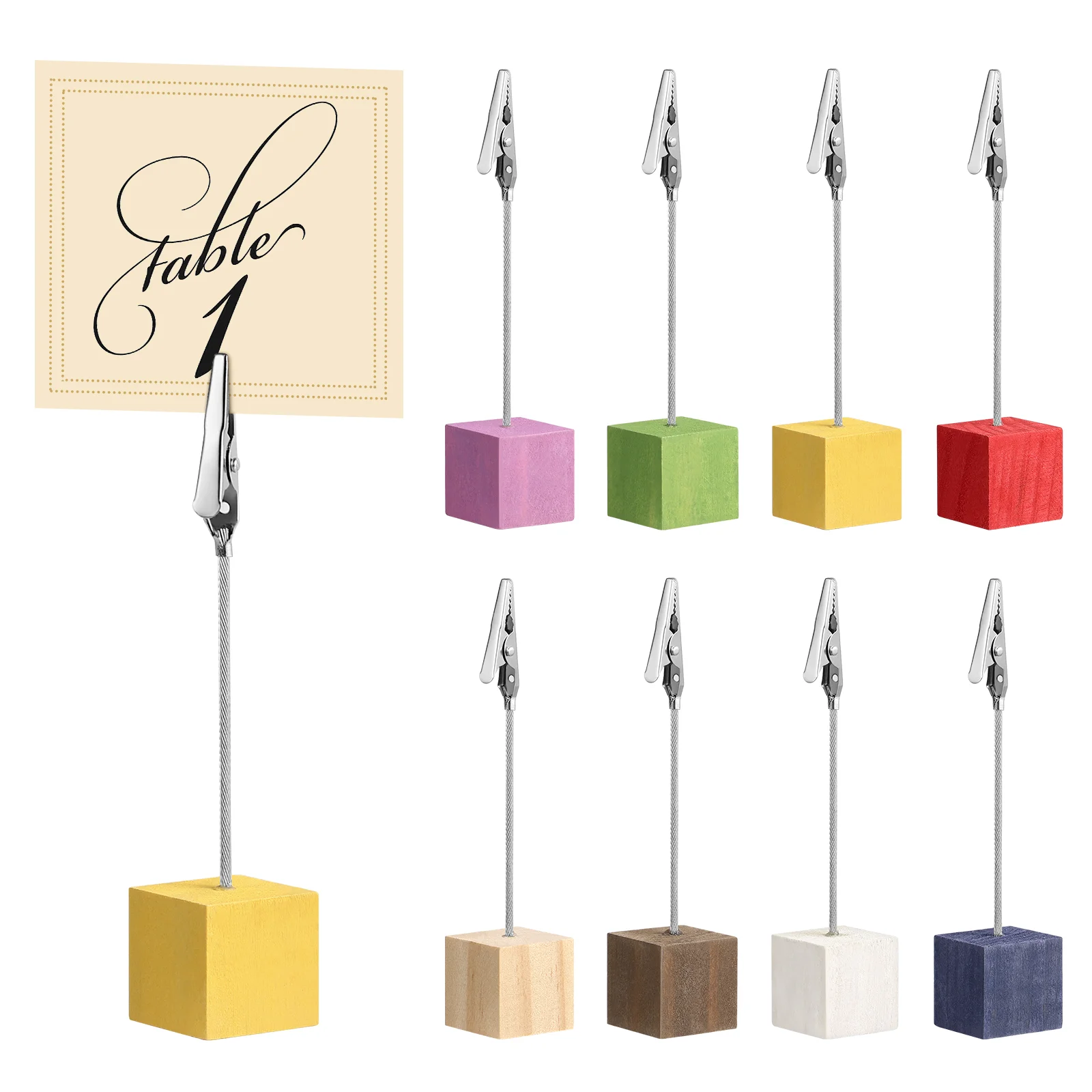 16pcs Table Number Clips Wedding Banquet Name Card Holders Seating Card Holders Memo Notes Clips
16pcs Table Number Clips Wedding Banquet Name Card Holders Seating Card Holders Memo Notes Clips