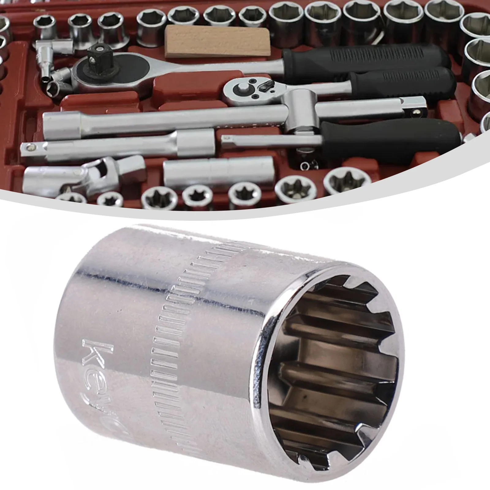 12 Point Socket Bit Short Socket Head Torx Bit Ratchet Wrench Adapter Slotted Ratchet Extension Drive Lock 4 To14mm Hand Tools
12 Point Socket Bit Short Socket Head Torx Bit Ratchet Wrench Adapter Slotted Ratchet Extension Drive Lock 4 To14mm Hand Tools