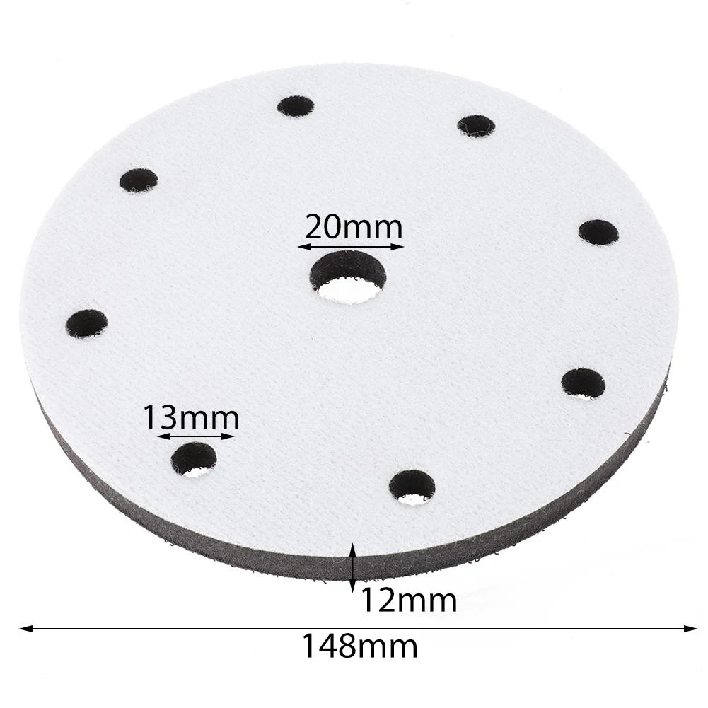 Hook And Loop Disc Interface Soft Pad Sanding Disc 150mm 1pc 6Inch 9 Holes Buffer Sponge For Surface Polishing
Hook And Loop Disc Interface Soft Pad Sanding Disc 150mm 1pc 6Inch 9 Holes Buffer Sponge For Surface Polishing