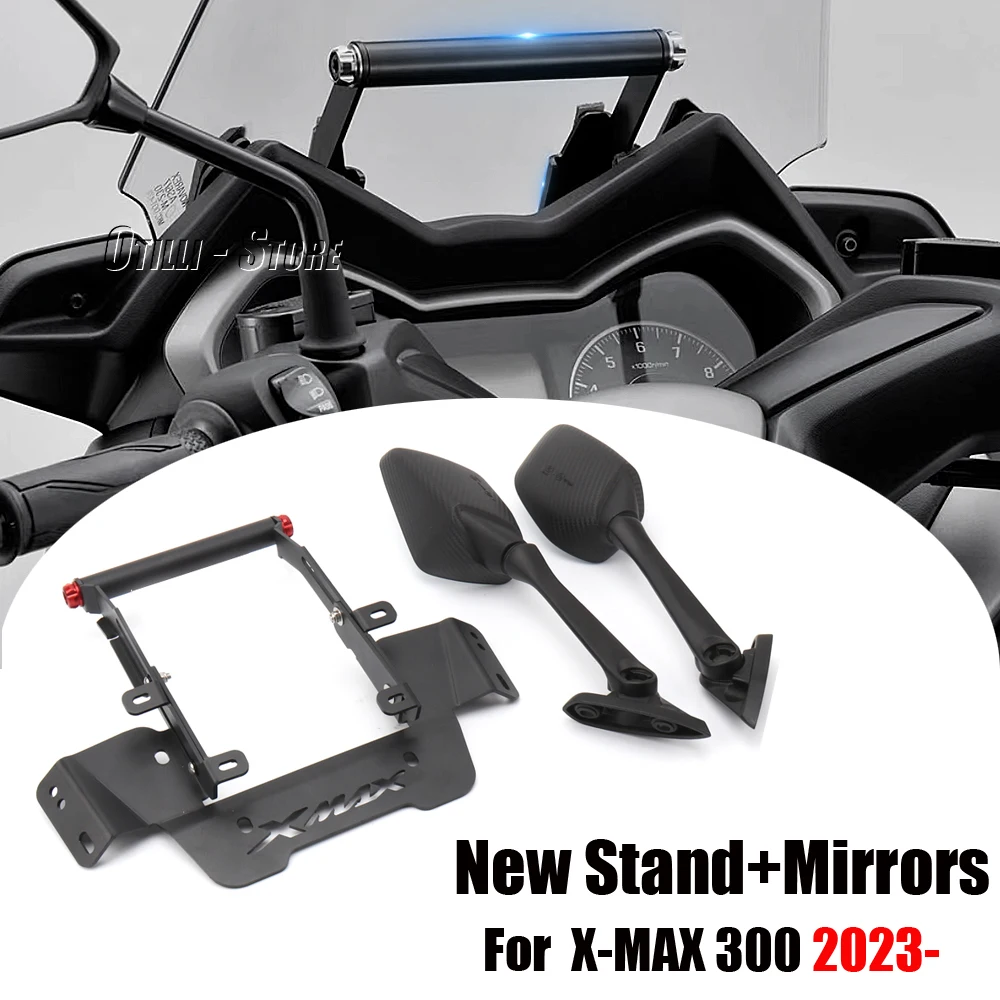 Motorcycle Bracket Mobile Phone GPS Navigation Board Bracket Rearview Mirror For Yamaha XMAX 300 X-MAX300 XMAX300 X-MAX 300 2023
Motorcycle Bracket Mobile Phone GPS Navigation Board Bracket Rearview Mirror For Yamaha XMAX 300 X-MAX300 XMAX300 X-MAX 300 2023