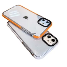 Suitable for IPhone 12 Anti Falling Transparent Two-color Case Suitable for Apple 13 / 7 / 8 / XS / 11 Pro Max Protective Case
Suitable for IPhone 12 Anti Falling Transparent Two-color Case Suitable for Apple 13 / 7 / 8 / XS / 11 Pro Max Protective Case