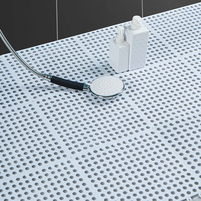 Waterproof Bathroom Shower Mats Non-slip Plain Stitching Plaid DIY Cuttable Roll Floor Hollow Splicing Pads 30x30cm 1pcs
Waterproof Bathroom Shower Mats Non-slip Plain Stitching Plaid DIY Cuttable Roll Floor Hollow Splicing Pads 30x30cm 1pcs