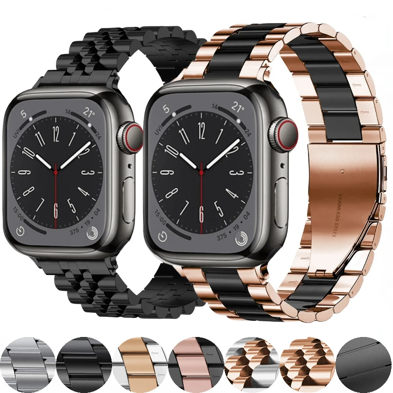 Metal Strap for Apple Watch 8 7 45mm 41mm Stainless Steel Bracelet Wristband iWatch Serise Ultra 49mm 6 5 4 SE 44mm 40mm 3 42mm
Metal Strap for Apple Watch 8 7 45mm 41mm Stainless Steel Bracelet Wristband iWatch Serise Ultra 49mm 6 5 4 SE 44mm 40mm 3 42mm