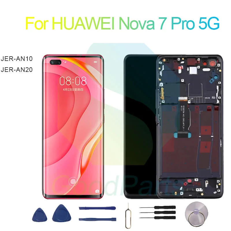 Для HUAWEI Nova 7 Pro 5G замена экрана дисплея 2340*1080 JER-AN10, Φ Nova 7 Pro JER-AN20 LCD сенсорный дигитайзер в сборе
Для HUAWEI Nova 7 Pro 5G замена экрана дисплея 2340*1080 JER-AN10, Φ Nova 7 Pro JER-AN20 LCD сенсорный дигитайзер в сборе