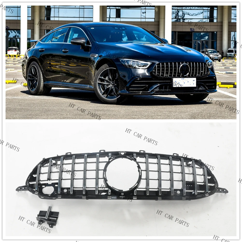 For Mercedes Benz AMG GT 63 53 4 Door 2018-2020 2018 2019 2020 1 Piece Black+ Chrome GT Style of Front Bumper Grille Mesh Grill
For Mercedes Benz AMG GT 63 53 4 Door 2018-2020 2018 2019 2020 1 Piece Black+ Chrome GT Style of Front Bumper Grille Mesh Grill