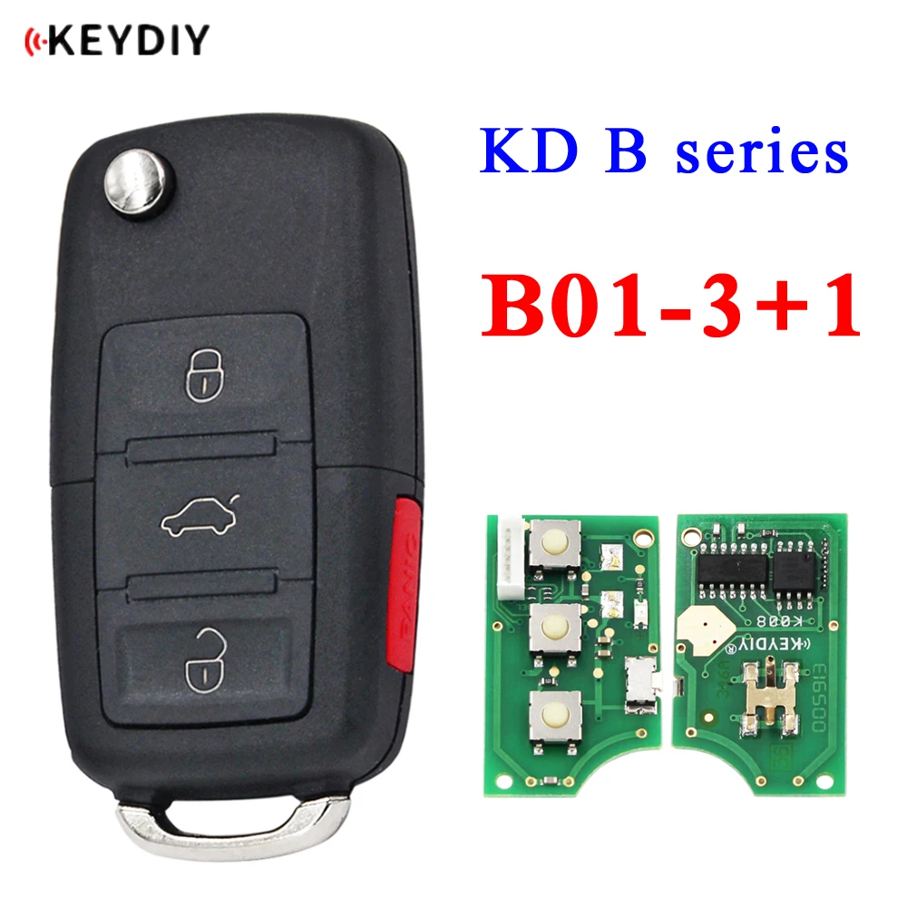 Универсальный пульт дистанционного управления KEYDIY B Series B01-3 + 1 3 + 1 Button для флэш-памяти Mini KD для создания нового пульта дистанционного управления для множества автомобилей
Универсальный пульт дистанционного управления KEYDIY B Series B01-3 + 1 3 + 1 Button для флэш-памяти Mini KD для создания нового пульта дистанционного управления для множества автомобилей