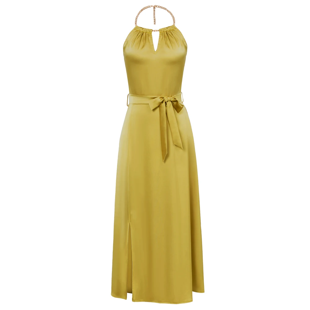 GK Cocktail Dresses For Women Front Slit Party Dress Sexy Backless Elegant Luxury Temperament Halterneck Flared A-Line Dress
GK Cocktail Dresses For Women Front Slit Party Dress Sexy Backless Elegant Luxury Temperament Halterneck Flared A-Line Dress