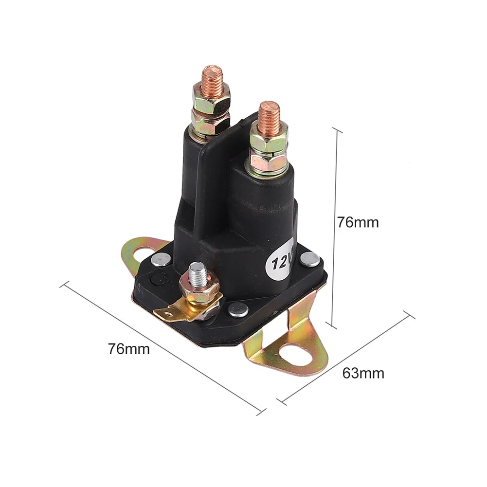 Universal 12V 3 Pole Starter Solenoid Relay Switch Replacement Electromagnetic Relay Switch Lawnmower Garden Power Tools Parts
Universal 12V 3 Pole Starter Solenoid Relay Switch Replacement Electromagnetic Relay Switch Lawnmower Garden Power Tools Parts