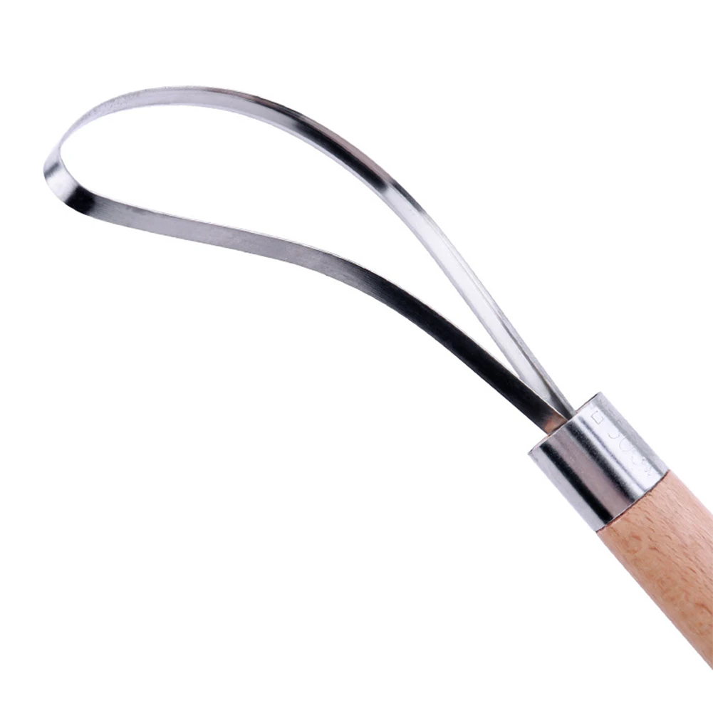 Clay Sculpture Stainless Steel Scraper with Elbow Large Handle Comfortable Grip Ideal for Pottery Sculpting and Crafts
Clay Sculpture Stainless Steel Scraper with Elbow Large Handle Comfortable Grip Ideal for Pottery Sculpting and Crafts
