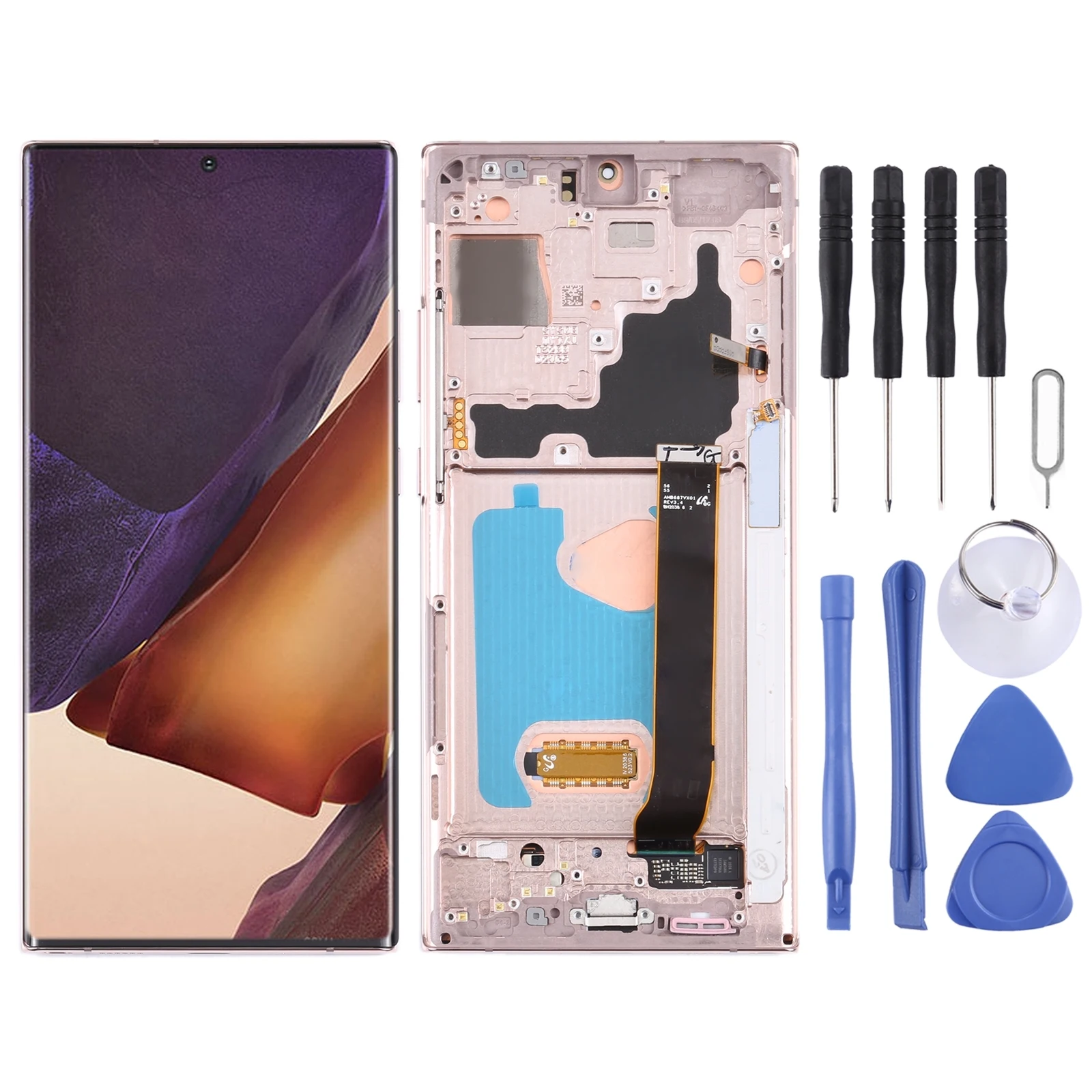 

For Galaxy Note20 Ultra LCD Screen and Digitizer Full Assembly With Frame for Samsung Galaxy Note20 Ultra SM-N986 5G Version