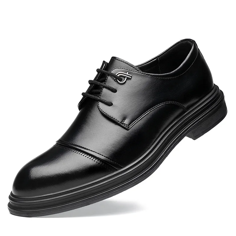 Spring Autumn New Designer Leather Men's Business Shoes Suit Cowhide Casual British Commuter Groom Wedding Shoes for Men
Spring Autumn New Designer Leather Men's Business Shoes Suit Cowhide Casual British Commuter Groom Wedding Shoes for Men
