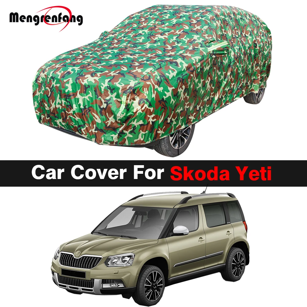 Full Camouflage Car Cover Waterproof Anti-UV Sun Shade Snow Rain Resistant Cover Dustproof For Skoda Yeti 2009-2023
Full Camouflage Car Cover Waterproof Anti-UV Sun Shade Snow Rain Resistant Cover Dustproof For Skoda Yeti 2009-2023
