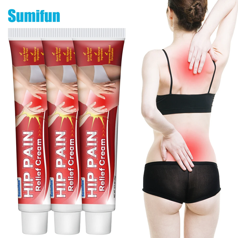 

20g Sumifun Hip Pain Relief Cream Sciatica Neuralgia Arthritis Ache Ointment Muscle Joint Painkiller Massage Medical Plaster