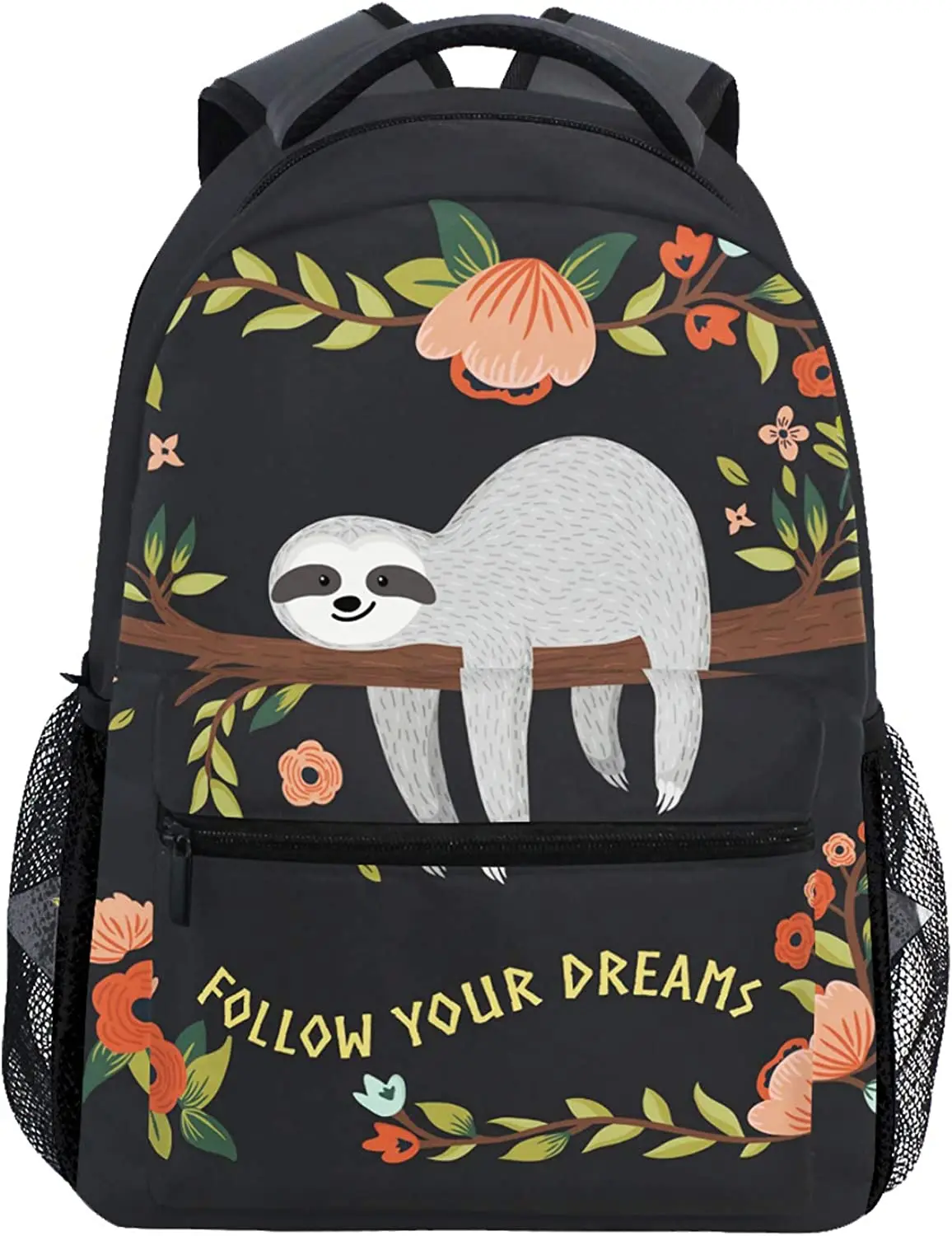 Funny Cute Sloth Tree Flowers Kids Backpack School Bookbags Daypack Bag Sloth Cat Tropical Floral Bags Children Backpack
Funny Cute Sloth Tree Flowers Kids Backpack School Bookbags Daypack Bag Sloth Cat Tropical Floral Bags Children Backpack