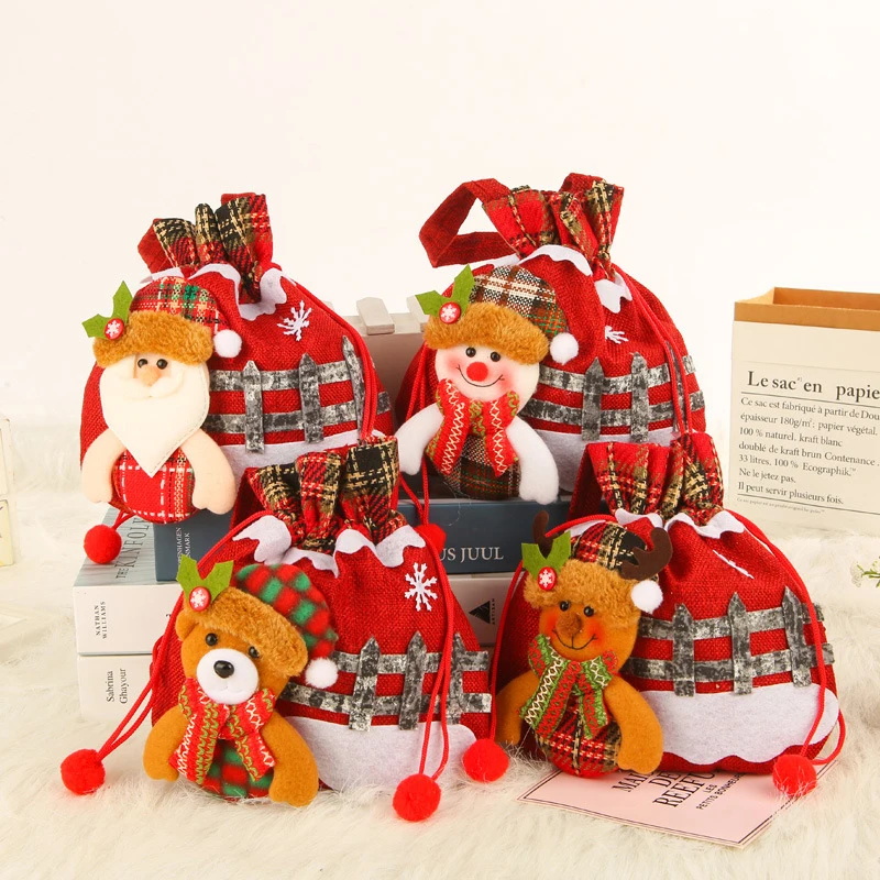 Christmas Gift Bag Apple Bag Santa Claus Snowman Elk Bear Christmas Gift Candy Bag New Year Merry Christmas Gift Packaging Bag
Christmas Gift Bag Apple Bag Santa Claus Snowman Elk Bear Christmas Gift Candy Bag New Year Merry Christmas Gift Packaging Bag