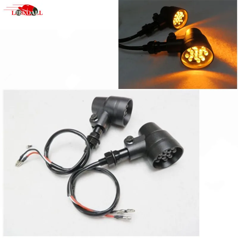 2Pcs 15 LED Motorcycle Turn Signal Lights Indicator Lights For Bullet Signal Lamp for Harley Sporster Dyna Bobber Chopper
2Pcs 15 LED Motorcycle Turn Signal Lights Indicator Lights For Bullet Signal Lamp for Harley Sporster Dyna Bobber Chopper