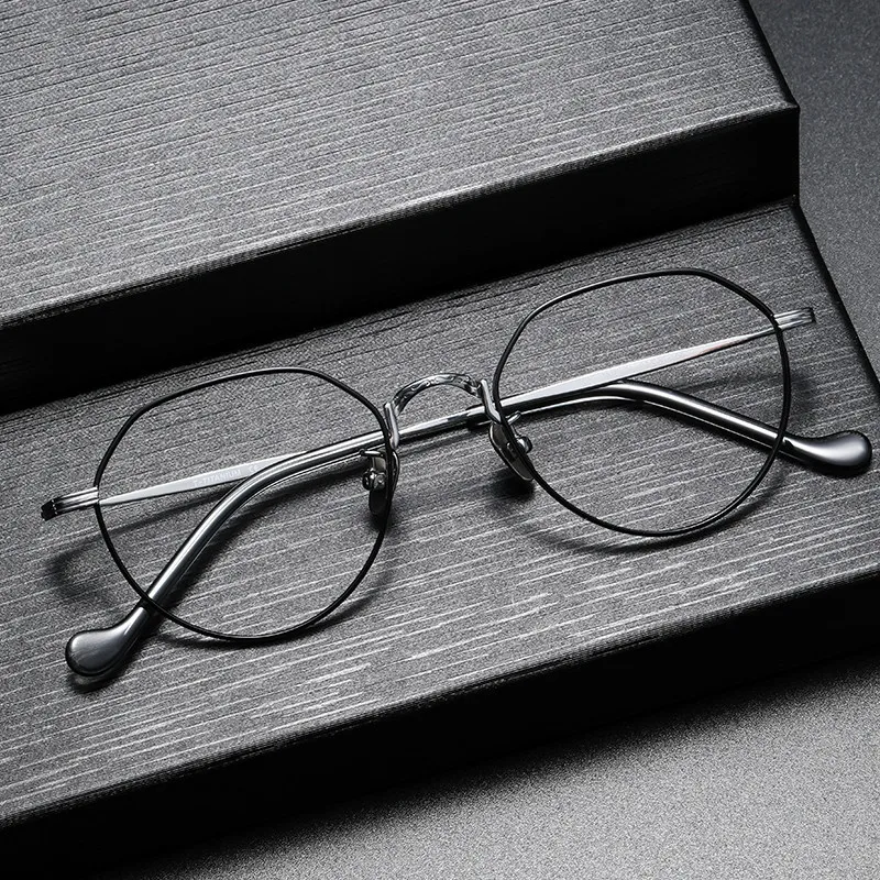 Высококачественные женские оптические очки ручной работы из чистого титана, новинка, ультратонкая винтажная фоторамка для мужчин 
Высококачественные женские оптические очки ручной работы из чистого титана, новинка, ультратонкая винтажная фоторамка для мужчин