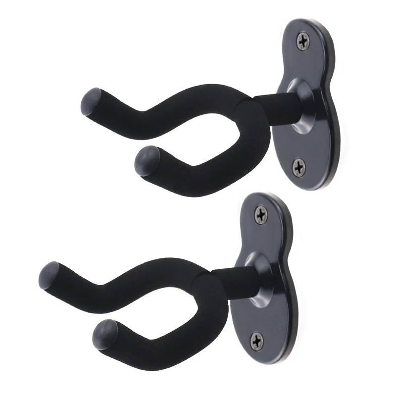 

Hot AD-2X Guitar Wall Mount Hanger Stands Holders Hooks Home Studio Guitar Keeper Guitar Acoustic Electric Bass Ukulele