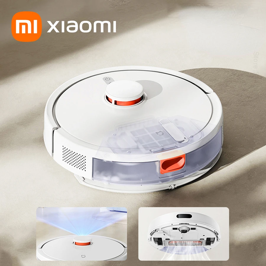 

XIAOMI MIJIA Robot Vacuum Cleaners Mop 3C Pro Enhanced Edition Plus C103 5000PA Suction Sweeping Washing Mop APP Smart Planned