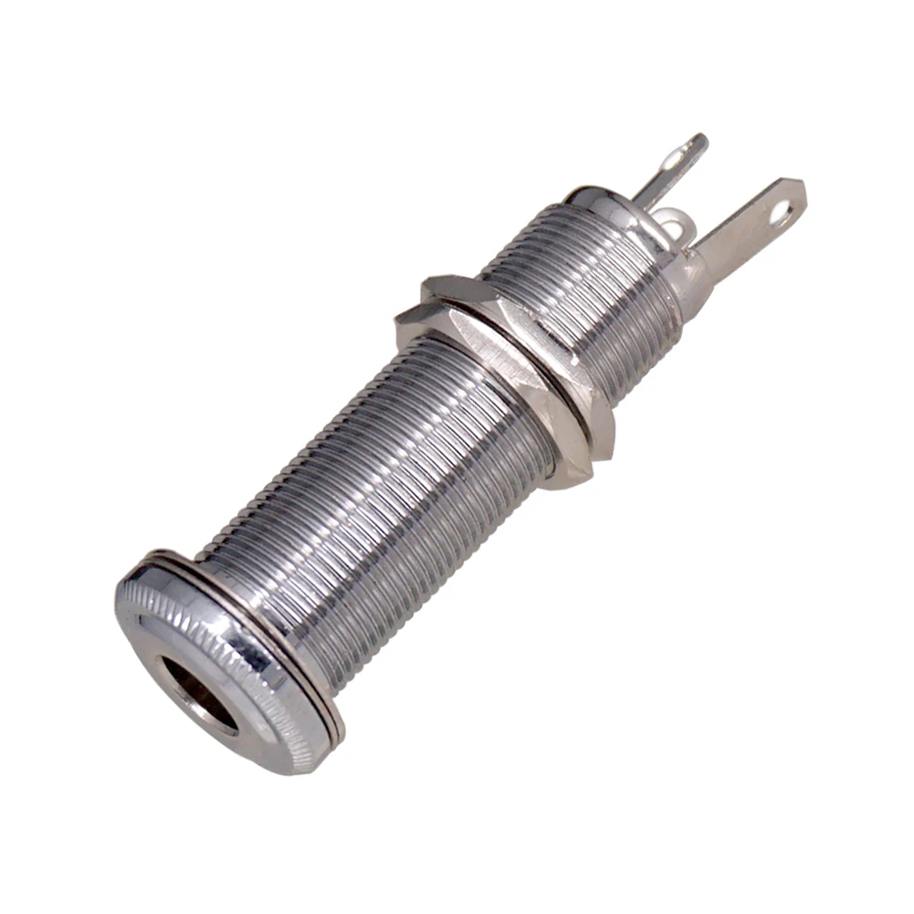 Electric Guitar Bass Guitar Socket 6.35mm Socket Stereo 1/4 Inch Output Jacks Plug Parts Jack Socket Chrome Nut & Washer
Electric Guitar Bass Guitar Socket 6.35mm Socket Stereo 1/4 Inch Output Jacks Plug Parts Jack Socket Chrome Nut & Washer