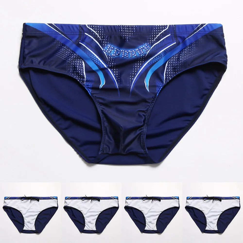 Men Swimwear Sexy Underwear Swim Trunks Male Seamless Swimming Briefs Printed Bathing Suit Smooth Swimsuit Summer Beach Wear
Men Swimwear Sexy Underwear Swim Trunks Male Seamless Swimming Briefs Printed Bathing Suit Smooth Swimsuit Summer Beach Wear