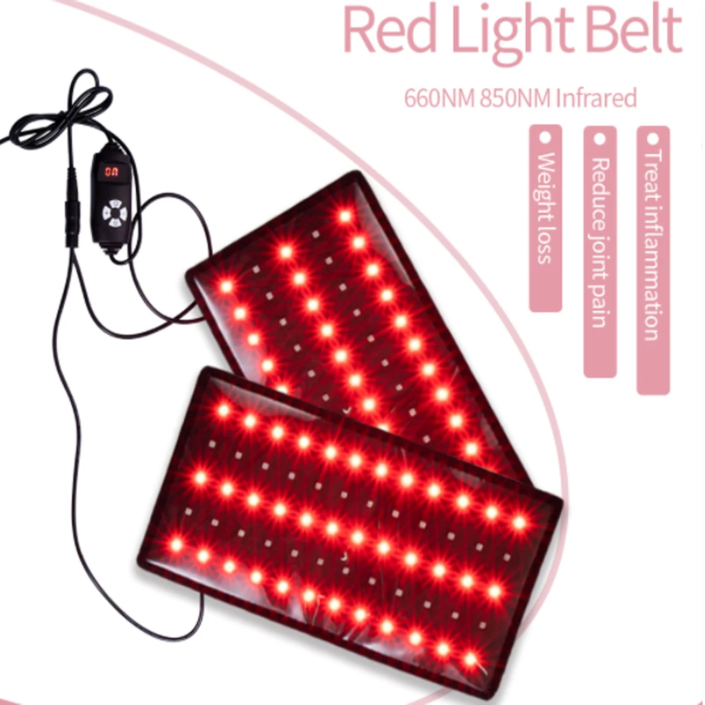 Red Light Therapy Belt 660nm 850nm Infrared Therapy Light Waist for Wearable Wrap Leg and Arm Calf Cushion,Red Light Belt Relief
Red Light Therapy Belt 660nm 850nm Infrared Therapy Light Waist for Wearable Wrap Leg and Arm Calf Cushion,Red Light Belt Relief