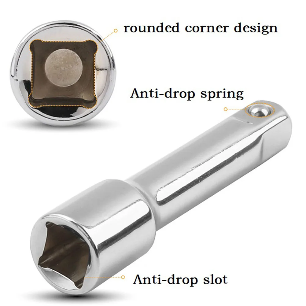 1/2 Pcs Ratchet Socket Adapter Extension Rod 3/8inch Drive Drill Socket Adapter Extension Rod Ratchet Socket Extender Tool
1/2 Pcs Ratchet Socket Adapter Extension Rod 3/8inch Drive Drill Socket Adapter Extension Rod Ratchet Socket Extender Tool