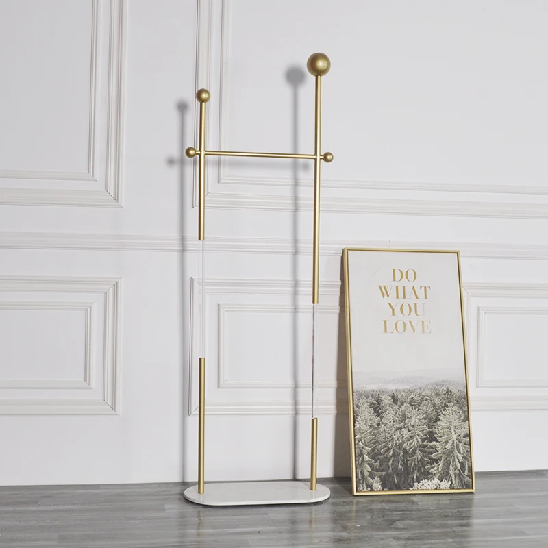 Роскошная напольная вешалка для пальто в скандинавском стиле Ins, простой современный бытовой светильник для одежды, итальянская полка для одежды 
Роскошная напольная вешалка для пальто в скандинавском стиле Ins, простой современный бытовой светильник для одежды, итальянская полка для одежды
