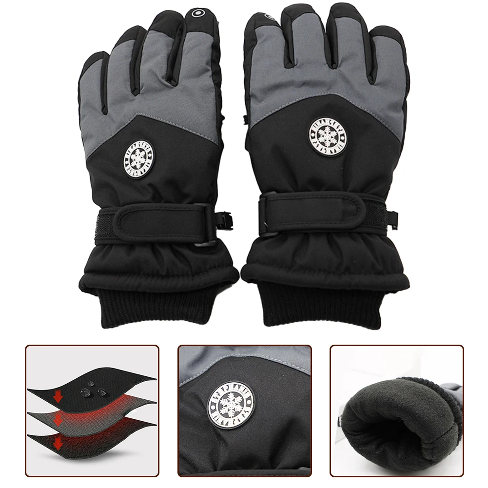 Winter Skiing Gloves For Outdoor Sports Waterproof Windproof Thermal Gloves Camping Hiking Gloves For Men Women
Winter Skiing Gloves For Outdoor Sports Waterproof Windproof Thermal Gloves Camping Hiking Gloves For Men Women