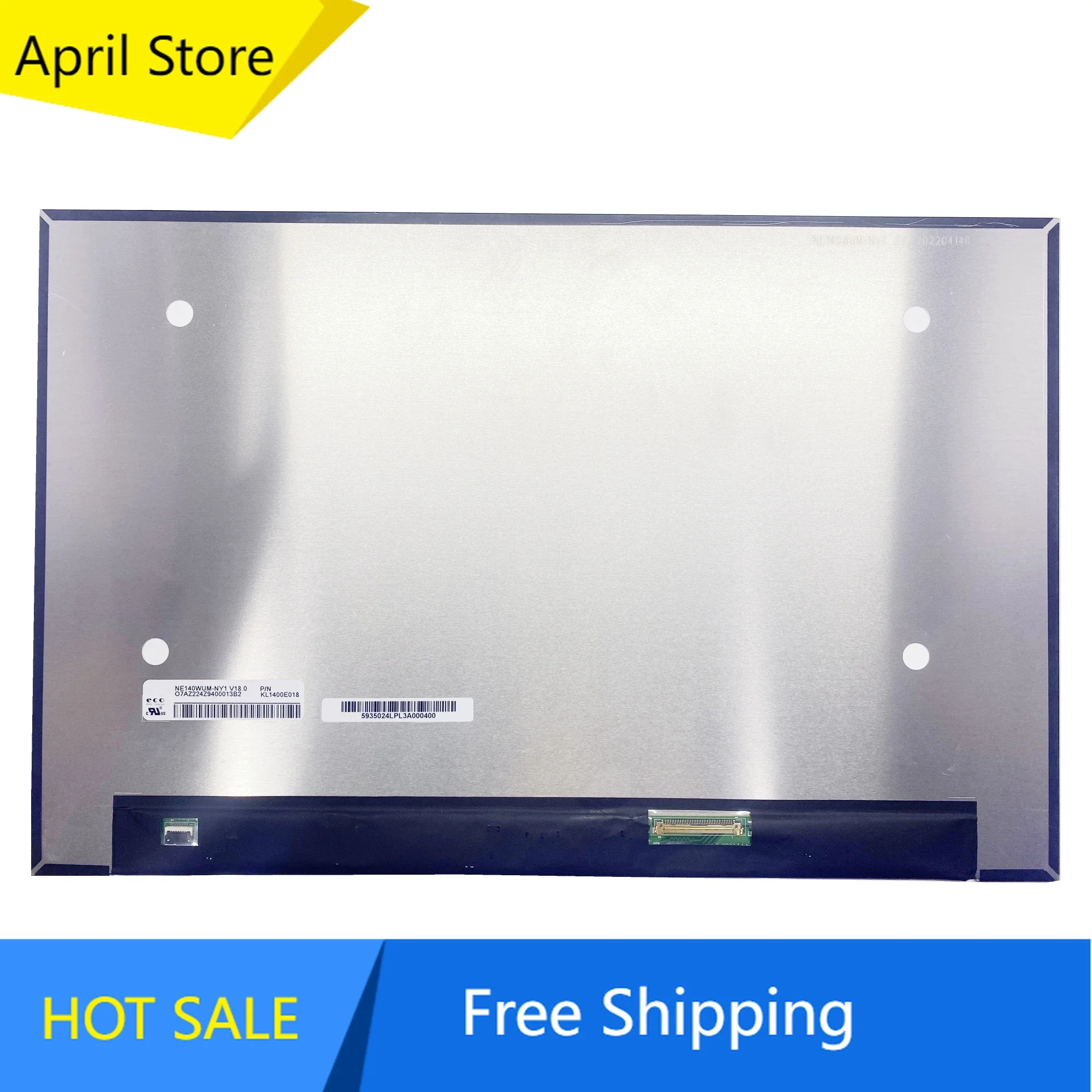 NE140WUM-NY1 NE140WUM NY1 14,0 ''165 Гц ЖК-экран для ноутбука, Светодиодная панель 1920*1200 EDP, 40 контактов
NE140WUM-NY1 NE140WUM NY1 14,0 ''165 Гц ЖК-экран для ноутбука, Светодиодная панель 1920*1200 EDP, 40 контактов