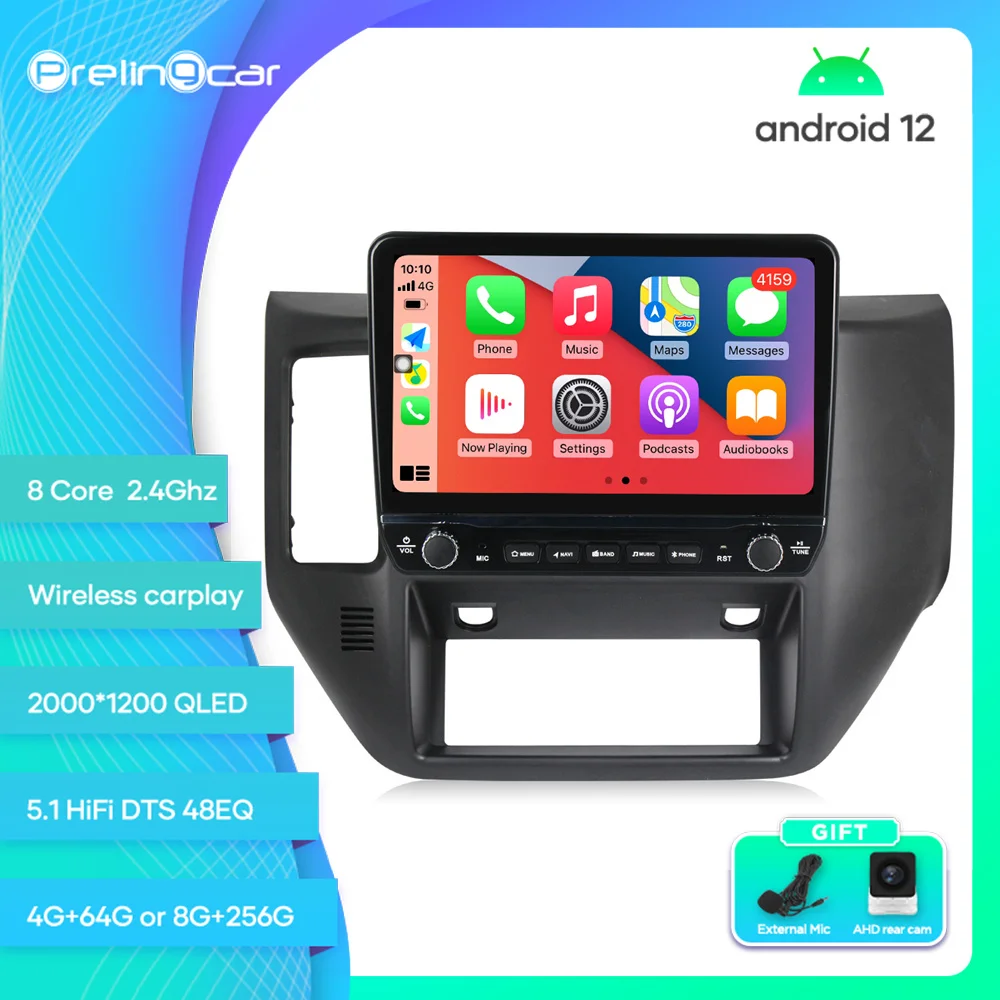 Prelingcar For Nissan Patrol 2011-2015 Android 12 Car Monitor 8 256g Carplay RDS GPS Built 2din Radio DVD Player 5.1HIFI DST
Prelingcar For Nissan Patrol 2011-2015 Android 12 Car Monitor 8 256g Carplay RDS GPS Built 2din Radio DVD Player 5.1HIFI DST