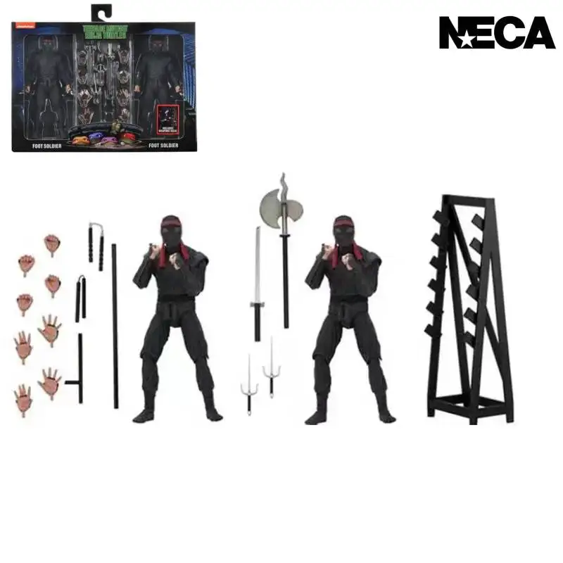 Original Neca Foot Soldier Anime Ninja Teenace Mutant Action Figures Model Collection Decoration Figurine Gifts Toys In Stock
Original Neca Foot Soldier Anime Ninja Teenace Mutant Action Figures Model Collection Decoration Figurine Gifts Toys In Stock